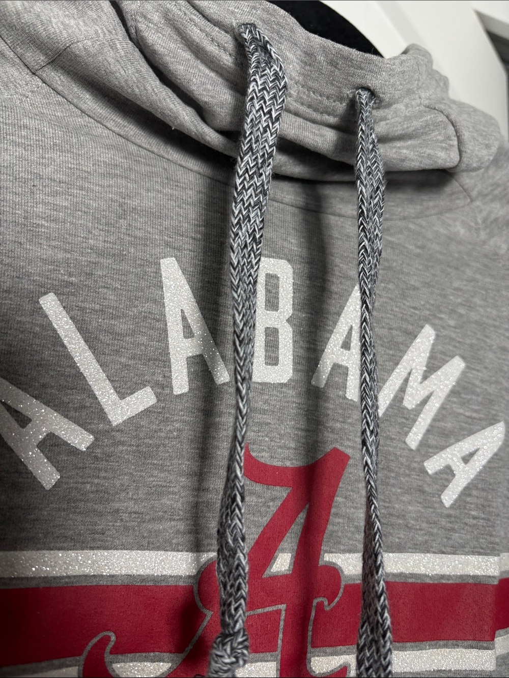 NWT [Gen2] Alabama Crimson Tide NCAA Flow Hoodie Hooded Sweatshirt Juniors S 3/5 - Picture 7 of 12